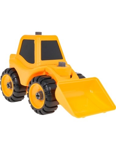 Construction vehicle bulldozer for turning