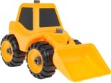 Construction vehicle bulldozer for turning
