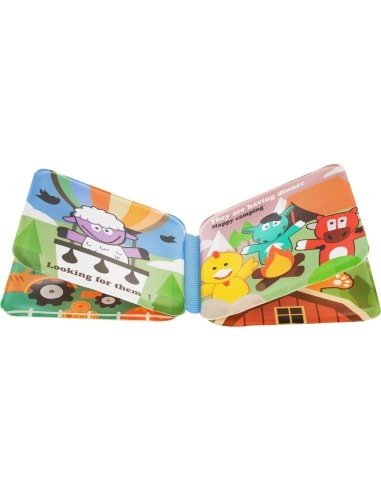 Farm Rubber Puppet Set + Booklet