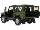R/C automobilis Land Rover Defender 1:14 RASTAR Green