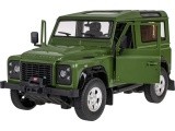 R/C car Land Rover Defender 1:14 RASTAR Green