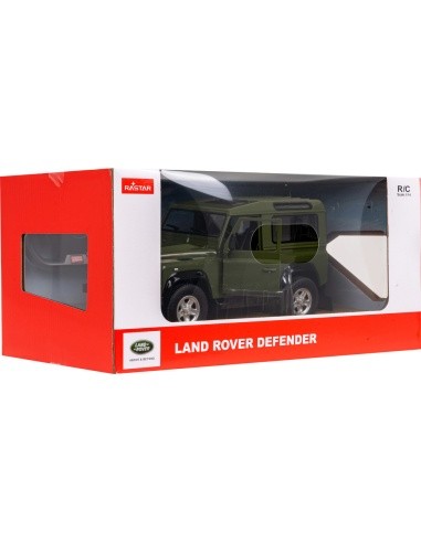 R/C car Land Rover Defender 1:14 RASTAR Green