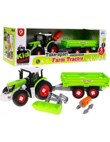 Multipartial tractor with Trailer