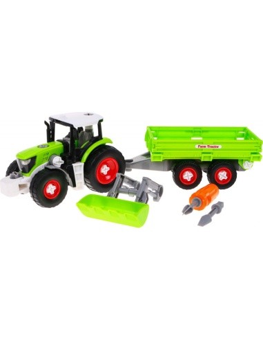 Multipartial tractor with Trailer