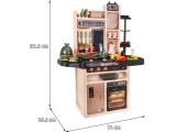 "Mega Kitchen" virtuvė "KitchenEtte" čiaupas su vandeniu 65 elementai