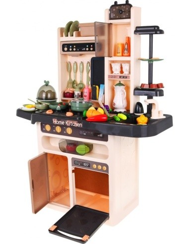 "Mega Kitchen" virtuvė "KitchenEtte" čiaupas su vandeniu 65 elementai