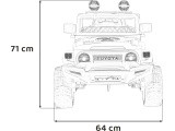 "Toyota FJ Cruiser" baltos spalvos