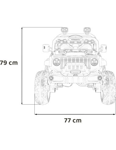 OFF ROAD Speed vehicle Red