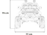 OFF ROAD Speed vehicle White