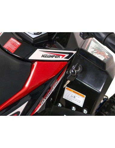 Quad HIGHPER vehicle Red