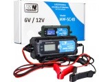 CHARGER WITH LCD DISPLAY 6V AND 12V