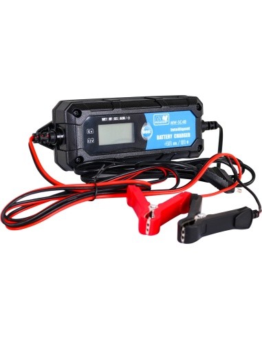CHARGER WITH LCD DISPLAY 6V AND 12V