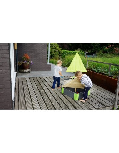 EXIT Aksent wooden sandpit boat 190x90cm