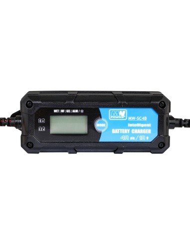 CHARGER WITH LCD DISPLAY 6V AND 12V