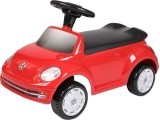 Vaikiškas stumdomas automobilis RollPlay VW Beetle Foot-To-Floor, raudonas