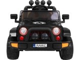 Visą laiką visureigis 4WD Juoda