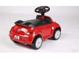 Vaikiškas stumdomas automobilis RollPlay VW Beetle Foot-To-Floor, raudonas
