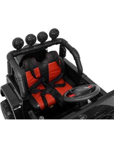 Visą laiką visureigis 4WD Juoda