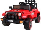 Visą laiką visureigis 4WD Raudona