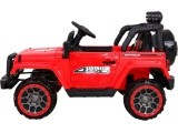 Visą laiką visureigis 4WD Raudona