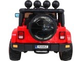 Visą laiką visureigis 4WD Raudona