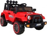Visą laiką visureigis 4WD Raudona