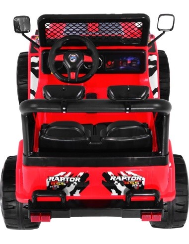 RAPTOR transporto priemonės Drifter Ratai EVA 2 4 G Raudona