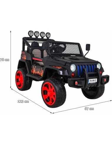 NEW Raptor DRIFTER 4 x 4 Flames