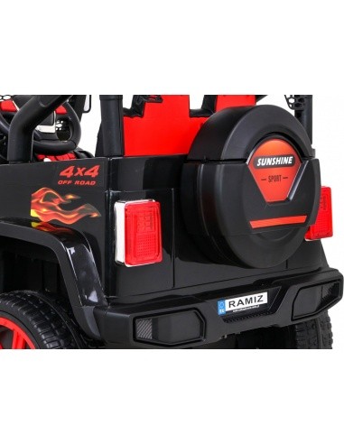 NAUJAS "Raptor DRIFTER" 4 x 4 liepsnos