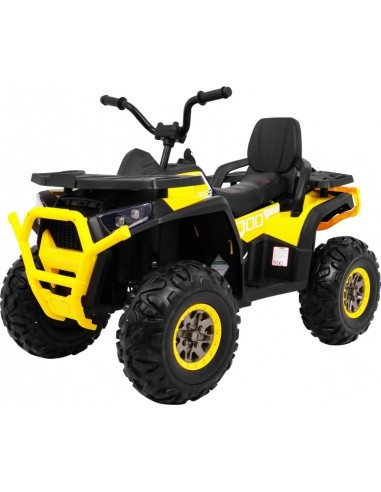 Keturratis ATV dykuma Geltonos spalvos
