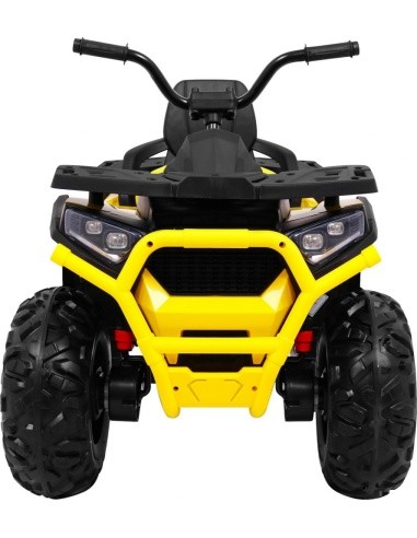Keturratis ATV dykuma Geltonos spalvos