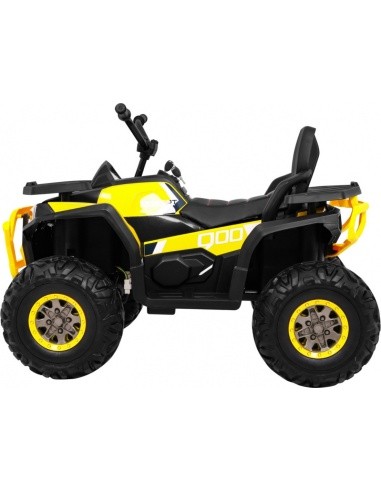 Keturratis ATV dykuma Geltonos spalvos