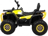 Keturratis ATV dykuma Geltonos spalvos