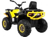 Keturratis ATV dykuma Geltonos spalvos