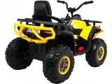 Keturratis ATV dykuma Geltonos spalvos