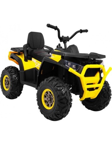 Keturratis ATV dykuma Geltonos spalvos