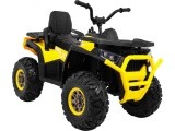 Keturratis ATV dykuma Geltonos spalvos
