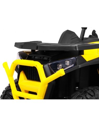 Keturratis ATV dykuma Geltonos spalvos