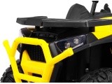Keturratis ATV dykuma Geltonos spalvos