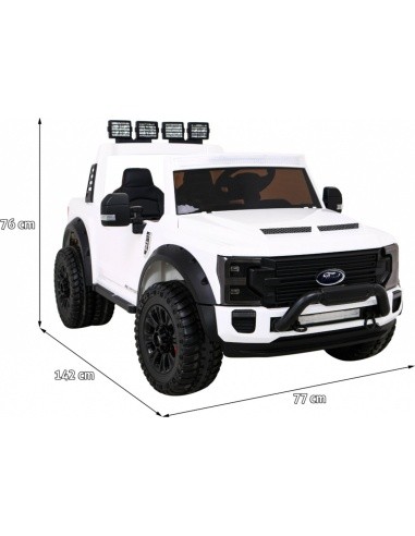 "Ford Super Duty" baltos spalvos