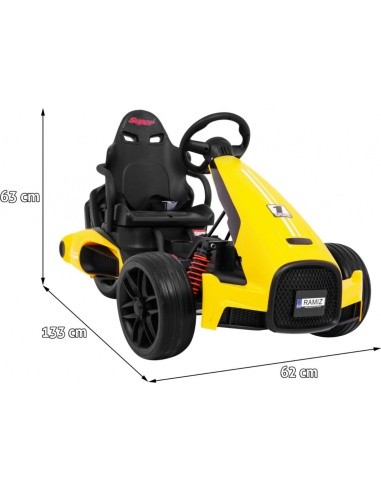 Vehicle Car XR-1 Yellow