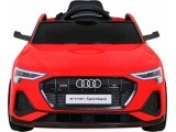Transporto priemonė Audi E-Tron Sportback Raudona