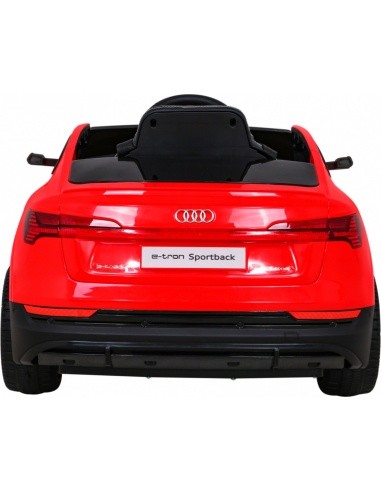 Transporto priemonė Audi E-Tron Sportback Raudona