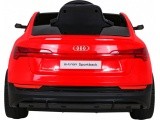 Transporto priemonė Audi E-Tron Sportback Raudona