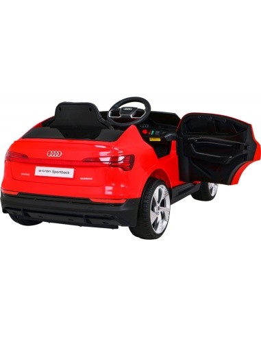 Transporto priemonė Audi E-Tron Sportback Raudona