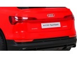 Transporto priemonė Audi E-Tron Sportback Raudona