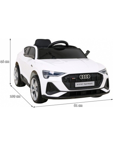 Transporto priemonė Audi E-Tron Sportback White