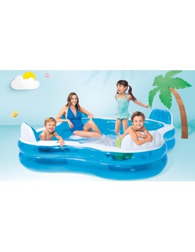Garden Pool Intex 56475, with Seats, 229x229cm