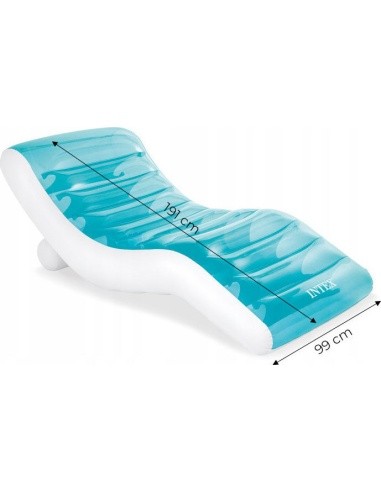 Inflatable swimming mattress 191x99cm INTEX