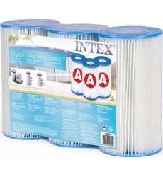 Filtr filtry typ A - do pompy basenu intex 29000 - 3 sztuki